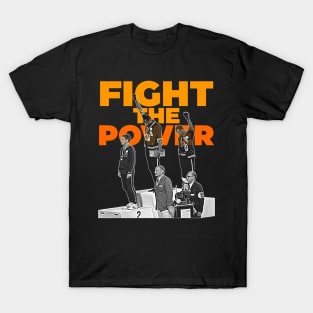 Fight the Power // 1968 Black Power Salute Tribute T-Shirt